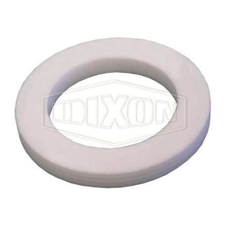 Dixon Cam and Groove Accordion Gasket, 1 in Nominal, PTFE, Domestic 100GTFACC